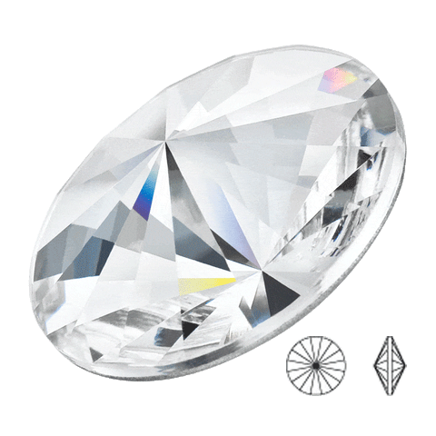 CRYSTAL (PZ-RV14-CDF) RIVOLI MXM 14MM FASHION STONE (& COLORS) (PZ-RV14-X) RIVOLI MXM 14MM FASHION STONE (& COLORS)