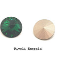 EMERALD (PZ-RV14-EMDF) RIVOLI MXM 14MM FASHION STONE (& COLORS) (PZ-RV14-X) RIVOLI MXM 14MM FASHION STONE (& COLORS)