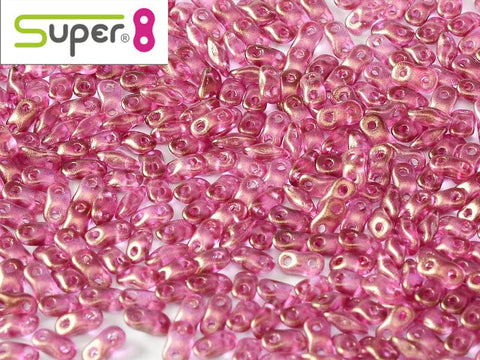 (S8-00030-29260) SUPER8® 2,2 X 4,7 MM CRYSTAL GT FRENCH ROSE SUPER8® 2,2 X 4,7 MM CRYSTAL GT FRENCH ROSE