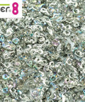 (S8-00030-98530) SUPER8® 2,2 X 4,7 MM CRYSTAL SILVER RAINBOW SUPER8® 2,2 X 4,7 MM CRYSTAL SILVER RAINBOW