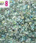 (S8-00030-98538) SUPER8® 2,2 X 4,7 MM CRYSTAL BLUE RAINBOW SUPER8® 2,2 X 4,7 MM CRYSTAL BLUE RAINBOW