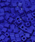 OPAQUE COBALT MATTED (SB3-0414F) (SB3-X) MIYUKI SQUARE BEADS 3 MM (10 GMS) (SB3-X) MIYUKI SQUARE BEADS 3 MM (10 GMS)
