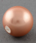 CORAL (SB3011A) (SB3011-X) Shell Beads, Imitation Pearl Bead, Grade A, 8mm, half drilled hole: 1mm. (4 PCS) (SB3011-X) Shell Beads, Imitation Pearl Bead, Grade A, 8mm, half drilled hole: 1mm. (4 PCS)