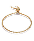 (SB6610A) Adjustable 304 Stainless Steel Slider Bracelets with Box Chains and Slider Stopper Beads, Golden Adjustable 304 Stainless Steel Slider Bracelets, Bolo Bracelets, with Box Chains and Slider Stopper Beads, Golden