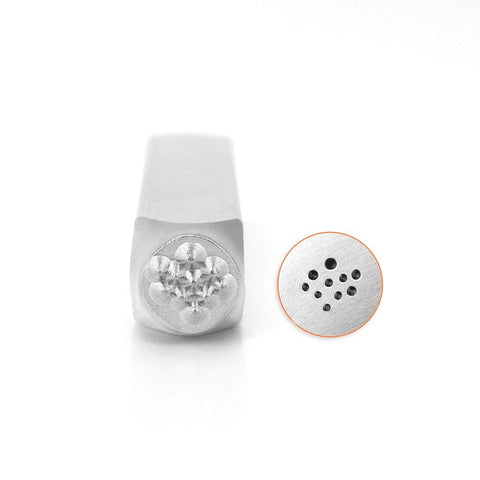 (SC1528-P-6MM) Solid Dot Texture 1 Design Stamp, 6mm (1 PC) (SC1528-P-6MM) Solid Dot Texture 1 Design Stamp, 6mm (1 PC)