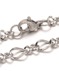(SC6570B) 304 Stainless Steel Figaro Chain Bracelets, (205mm) (SC6570B) 304 Stainless Steel Figaro Chain Bracelets, (205mm)
