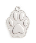 (SD6934A) 304 Stainless Steel Pendants, Dog Paw Print, 30X22MM (2 PCS) (SD6934A) 304 Stainless Steel Pendants, Dog Paw Print, 30X22MM (2 PCS)