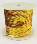 (SE6400A) Paillette-Sequins Roll, Gold Size: about 6mm in diameter, 100 yards-roll. Paillette/Sequins Roll, Gold Size: about 6mm in diameter, 100 yards/roll.