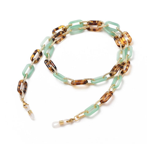 (SE7361-01) LIGHT GREEN (SE7361-X) Eyeglasses Chains, Neck Strap for Eyeglasses,  Dark Turquoise (73cm) (SE7361-X) Eyeglasses Chains, Neck Strap for Eyeglasses,  Dark Turquoise (73cm)