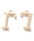 Γ (SG7385-ALL) 304 Stainless Steel Charms, Greek Alphabet, 14mm 304 Stainless Steel Charms, Greek Alphabet, 14mm