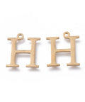 (SG7385-ALL) 304 Stainless Steel Charms, Greek Alphabet, 14mm 304 Stainless Steel Charms, Greek Alphabet, 14mm