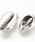 (SH5512C) Electroplated Sea Shell Beads, Cowrie Shells, Silver , 15~18mm Electroplated Sea Shell Beads, Undrilled/No Hole Beads, Cowrie Shells, Gold Size: about 15~18mm long, 10~12mm wide, 6~7mm thick.