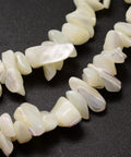 (SH5646) Natural Spiral Shell Beads Strands, Shell Shards, Chip, Ivory Size: about 5~8mm long Natural Spiral Shell Beads Strands, Shell Shards, Chip, Ivory Size: about 5~8mm long, 5~8mm wide, hole: 1mm; 32".