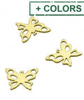 SILVER 925 7MM LASER CUT BUTTERFLY CHARMS (2 PCS) SILVER 925 7MM LASER CUT BUTTERFLY CHARMS (2 PCS)