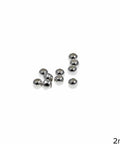 SILVER (SILVT-7996S) Silver 925 Crimp Beads 2mm (1.5 GRAMS) Silver 925 Crimp Beads 2mm (1.5 GRAMS)