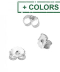 Silver 925 Earring Butterfly Backs 5mm Silver 925 Earring Butterfly Backs 5mm