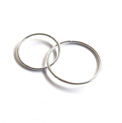 SILVER Silver 925 Entwined Rings, 15 & 20mm Silver 925 Entwined Rings, 15 & 20mm