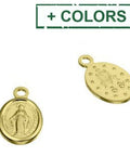 SILVER 925 OVAL VIRGIN MARY MEDALS 8X6MM 1 RING SILVER 925 OVAL VIRGIN MARY MEDALS 8X6MM 1 RING
