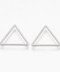 (SL5431B) 304 Stainless Steel Linking Ring, Triangle, Stainless Steel Color 22MM 304 Stainless Steel Linking Ring, Triangle, Stainless Steel Color Size: about 20mm long, 22.5mm wide, 0.8mm thick.