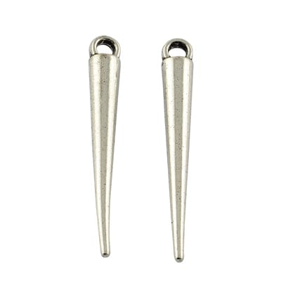 Spike pendant silver colour (SP4073) Spike pendant silver colour (SP4073)