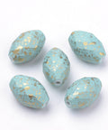 Spray Painted Acrylic Beads, Faceted, Oval, LightSkyBlue 17MM Spray Painted Acrylic Beads, Faceted, Oval, LightSkyBlue Size: about 17mm long, 11mm in diameter, hole: 1.5mm