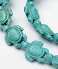(ST6639A) Dyed Synthetic Turquoise Bead Strands, Tortoise, Turquoise Size: about 12mm wide, 15mm long Dyed Synthetic Turquoise Bead Strands, Tortoise, Turquoise Size: about 12mm wide, 15mm long, 6mm thick, hole: 1mm; about 28pcs/strand