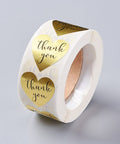 (ST7058A) Self-Adhesive Kraft Paper Gift Tag Stickers, 25mm 500pcs/roll (ST7058A) Self-Adhesive Kraft Paper Gift Tag Stickers, 25mm 500pcs/roll