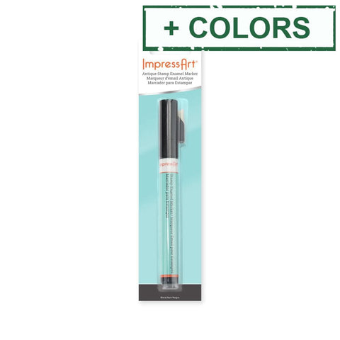 Stamp Enamel Marker - Acrylic Ink for Charms for Stamped Areas Stamp Enamel Marker - Acrylic Ink for Charms for Stamped Areas