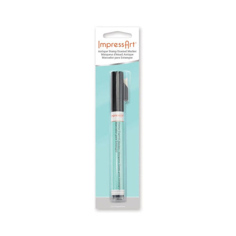 SILVER Stamp Enamel Marker - Acrylic Ink for Charms for Stamped Areas Stamp Enamel Marker - Acrylic Ink for Charms for Stamped Areas