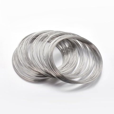 Steel Memory Wire, 11.5cm Steel Memory Wire, Necklaces Making, Nickel Free, Nickel 11.5CM, Wire: 1.0mm