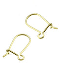 Sterling Silver 20mm Thin Lever Back Earring Supports Wire 1mm Sterling Silver 20mm Thin Lever Back Earring Supports Wire 1mm