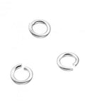 SILVER Sterling Silver 3,2mm Open Jump Rings 0,6mm Wire Sterling Silver 3,2mm Open Jump Rings 0,6mm Wire
