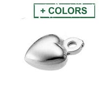 Sterling Silver 925 Micro Heart Pendant Charm 5x8mm Sterling Silver 925 Micro Heart Pendant Charm 5x8mm