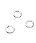 Sterling Silver Open Jump Rings, 5,5x1mm Sterling Silver Open Jump Rings, 5,5x1mm