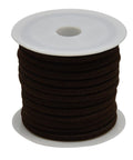 (SU2-07) Suede 3mm 5m roll Coconut Brown (5 METS) Suede 3mm 5m roll Cocnut brown
