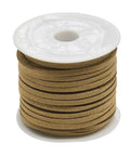 Suede 3mm 5m roll Dark Khaki  (5 M) Suede 3mm DarkKhaki