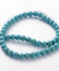Synthetic Turquoise beads 8mm (BE1382) Synthetic Turquoise beads 8mm (BE1382)