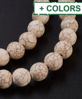Synthetic Turquoise Beads, Round, 10mm Gemstone Beads, Synthetical Turquoise, Round, SkyBlue Size: about 10mm in diameter, hole: 1.5mm; about 40pcs/strand.