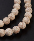 WHITE Synthetic Turquoise Beads, Round, 10mm Gemstone Beads, Synthetical Turquoise, Round, SkyBlue Size: about 10mm in diameter, hole: 1.5mm; about 40pcs/strand.