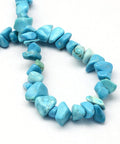 Synthetic Turquoise Stone Bead Strands, Chip, Turquoise 8~18mm Synthetic Turquoise Stone Bead Strands, Chip, Turquoise 8~18mm