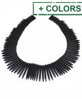 (TB8025-X) Synthetic Turquoise Graduated Spike Beads 20~49mm (1 STR) (TB8025-X) Synthetic Turquoise Graduated Spike Beads 20~49mm (1 STR)