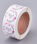 Thank You Stickers, Adhesive Roll Sticker Labels, 25mm Thank You Stickers, Adhesive Roll Sticker Labels, 25mm