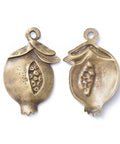 Tibetan Style Alloy Pendants, Pomegranate, Antique Bronze 85mm (2 PCS) Tibetan Style Alloy Pendants, Pomegranate, Antique Bronze 85mm (2 PCS)
