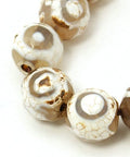 Tibetan Style dZi Beads, Natural Agate, Dyed, Round, 10mm Tibetan Style dZi Beads, Natural Agate, Dyed, Round, 10mm