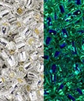 TOHO - Round 11/0 : Glow In The Dark-Silver-Lined Crystal/Glow Green TOHO - Round 11/0 : Glow In The Dark-Silver-Lined Crystal/Glow Green