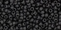 TOHO - Round 11/0 : Opaque-Frosted Jet, TR-11-49F TOHO - Round 11/0 : Opaque-Frosted Jet, TR-11-49F
