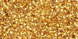 TOHO - Round 15/0 : 24K Gold-Lined Crystal TOHO - Round 15/0 : 24K Gold-Lined Crystal