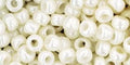 TOHO Round 6/0 : Opaque-Lustered Navajo White (25 GMS) TOHO Round 6/0 : Opaque-Lustered Navajo White (25 GMS)
