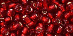 TOHO - Round 6/0 : Silver-Lined Ruby, 25C TOHO - Round 6/0 : Silver-Lined Ruby, 25C