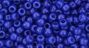 TOHO - Round 8/0 : HYBRID Color Trends: Milky - Lapis Blue TR-08-YPS0034 TOHO - Round 8/0 : HYBRID Color Trends: Milky - Lapis Blue TR-08-YPS0034